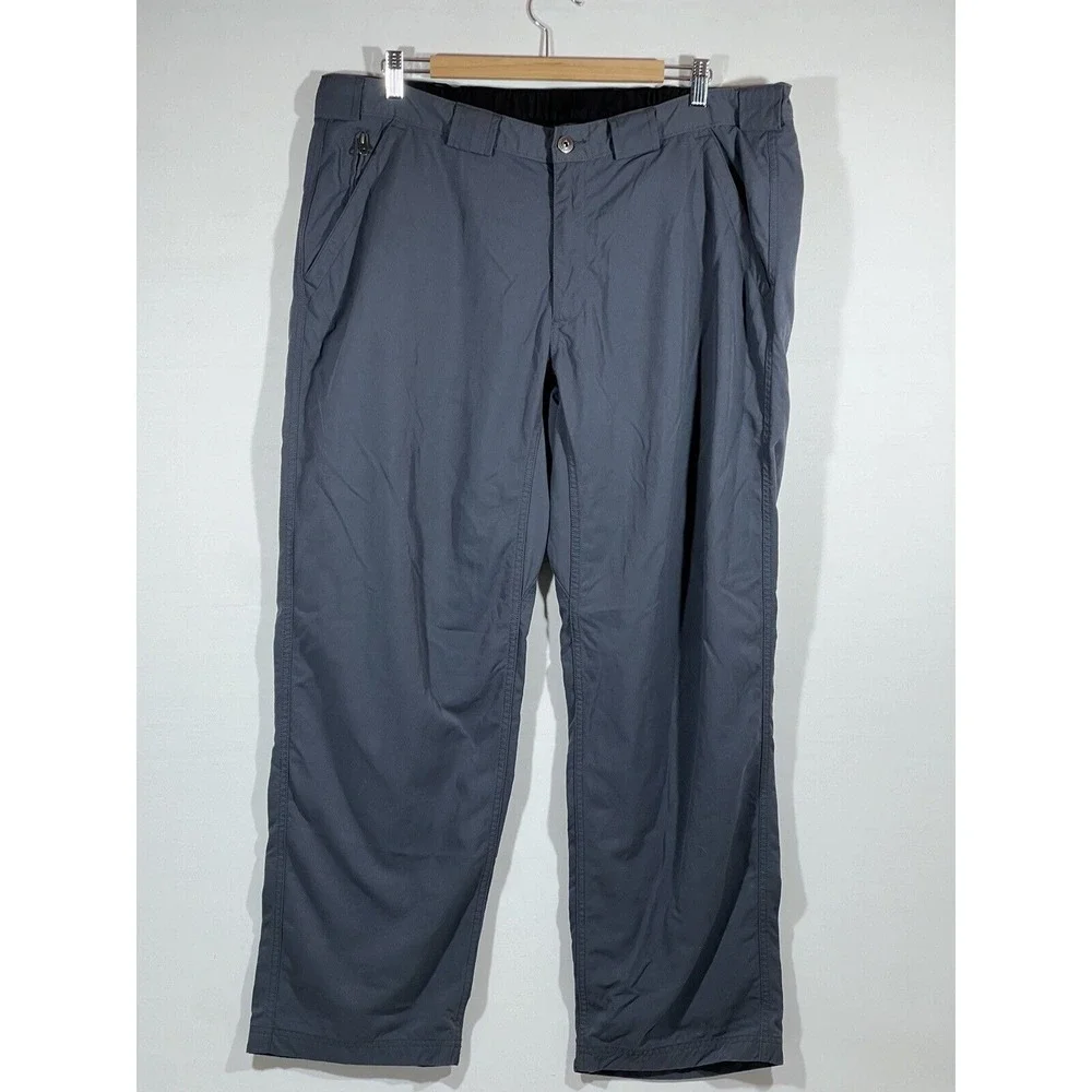 Duluth Trading Cargo Pants Mens XLx30‎ Blue Workwear Hiking Utility